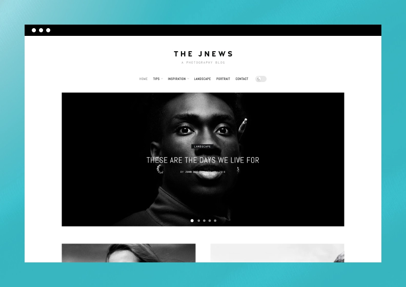 mockup blog