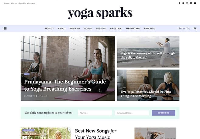 Yoga News