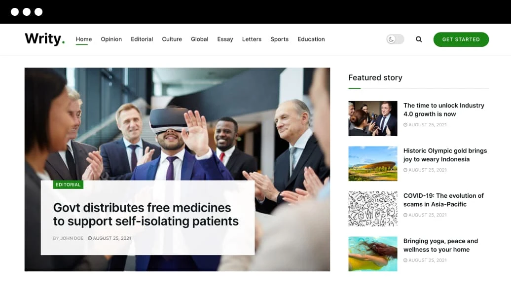 agency web writy