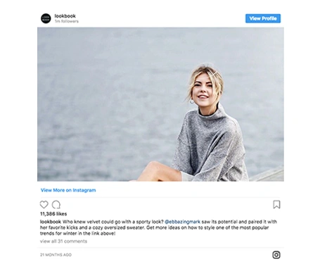 instagram embed