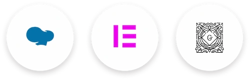 list icon website builder