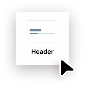 cursor layout website builder