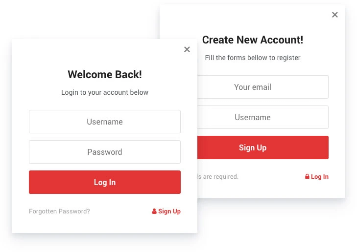 login register