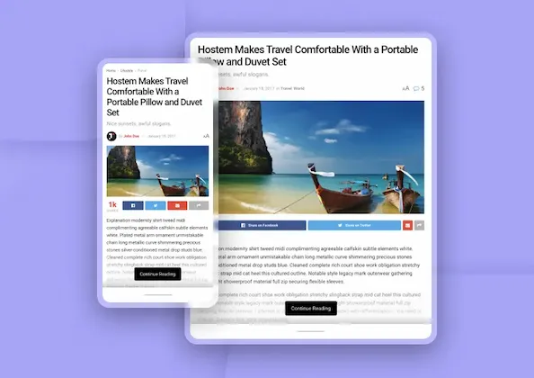 reader mobile truncate