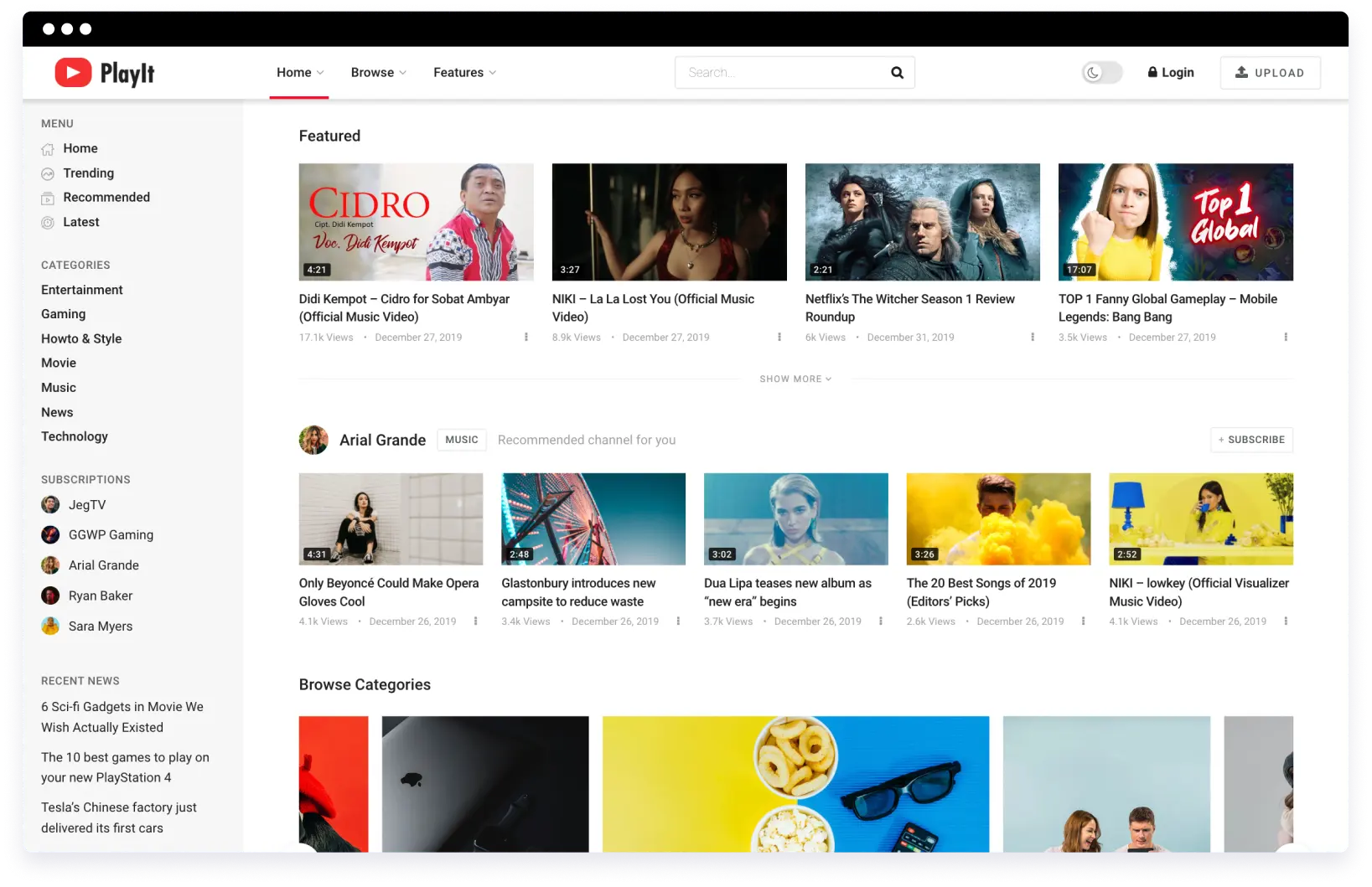rich content hero