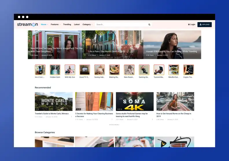 mockup blog