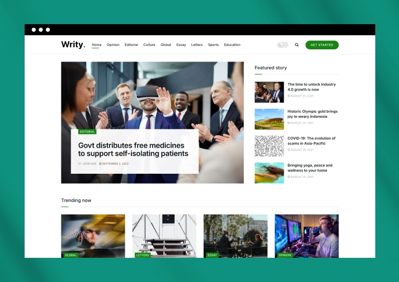 writy theme