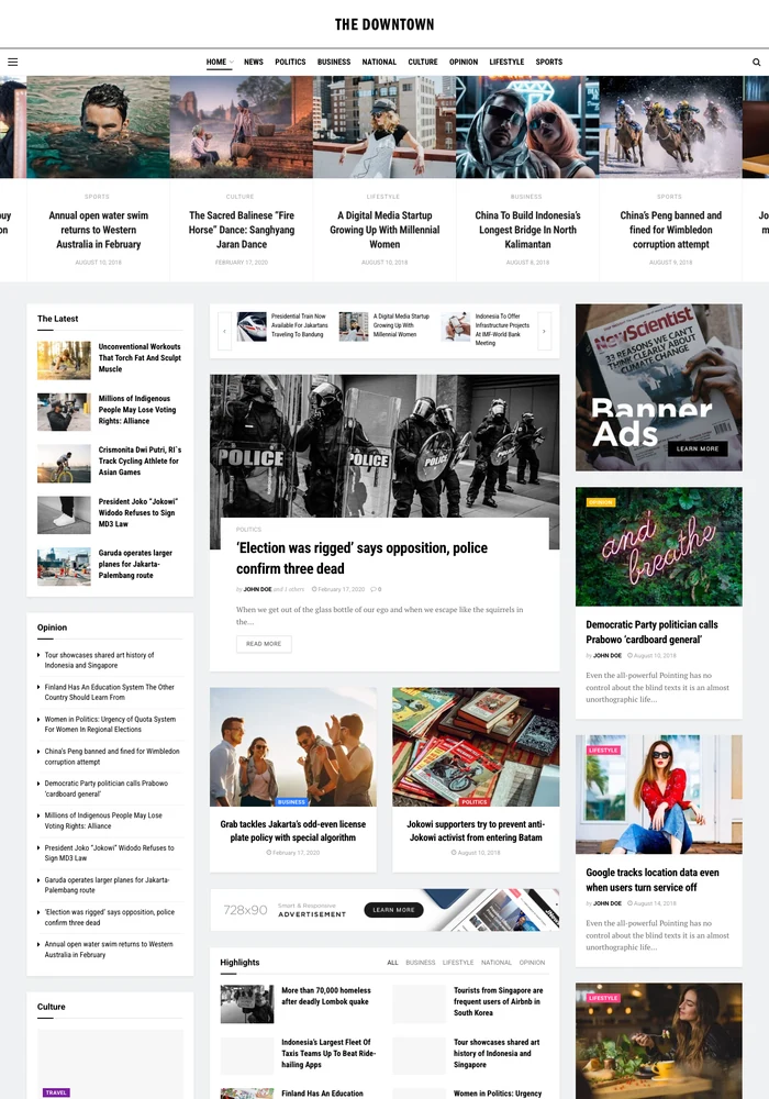 City News website preview